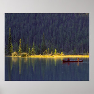 Canada, Alberta, Baniff National Park. Two boys Poster
