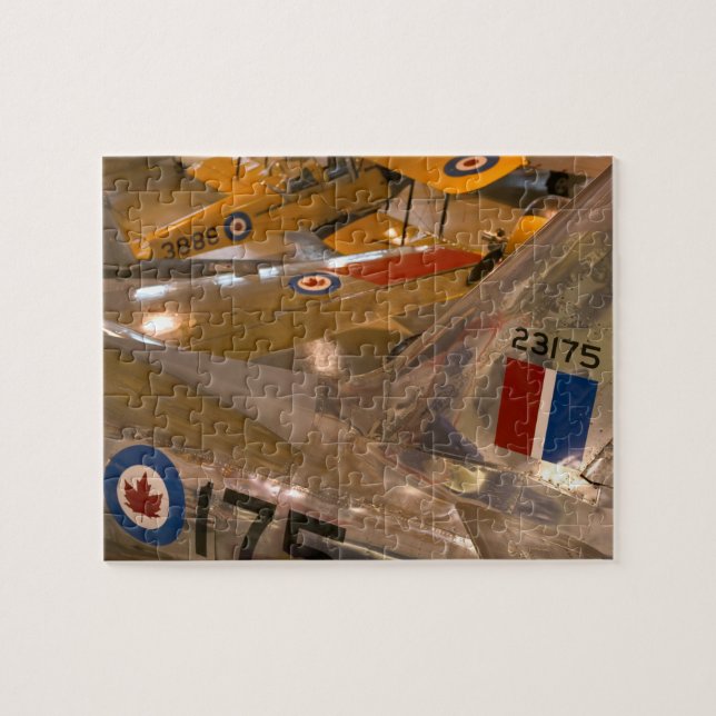 Canada, Alberta, Calgary: Aero Space Museum of Jigsaw Puzzle (Horizontal)