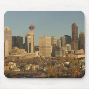 Canada, Alberta, Calgary: City Skyline from 2 Mouse Pad