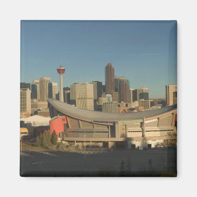 Canada, Alberta, Calgary: City Skyline from 3 Magnet (Front)