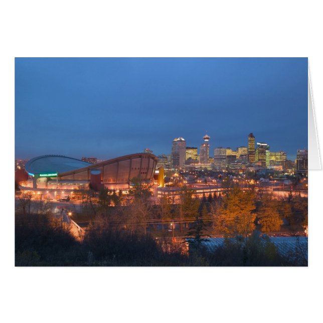 Canada, Alberta, Calgary: City Skyline from 4 (Front Horizontal)
