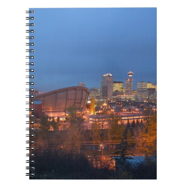 Canada, Alberta, Calgary: City Skyline from 4 Notebook (Front)
