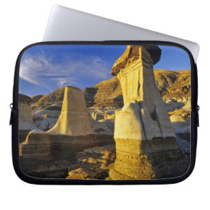 Canada, Alberta, Drumheller. Hoodoos. Laptop Sleeve