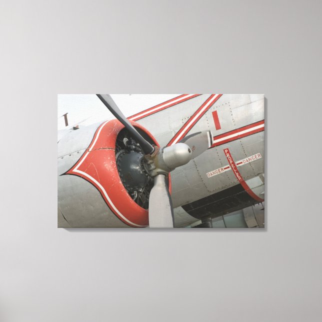 Canada, Alberta, Edmonton: Alberta Aviation Canvas Print (Front)