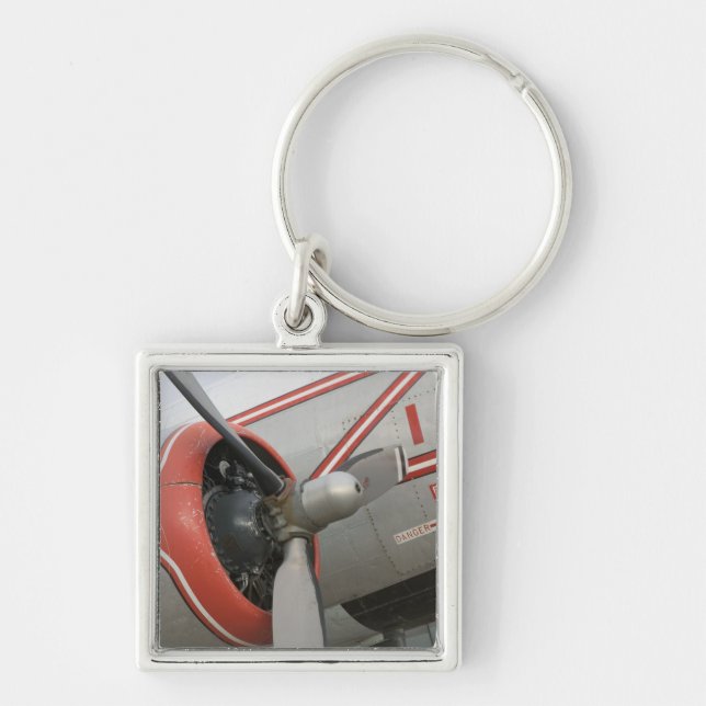 Canada, Alberta, Edmonton: Alberta Aviation Keychain (Front)