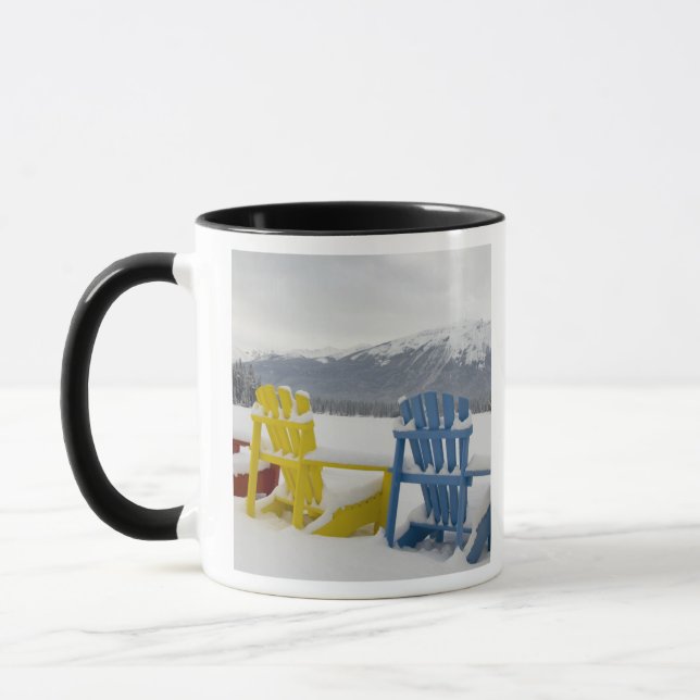 Canada, Alberta, Jasper, Jasper NP. Fairmont Mug (Left)