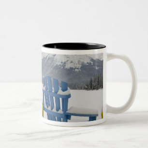Canada, Alberta, Jasper, Jasper NP. Fairmont Two-Tone Coffee Mug