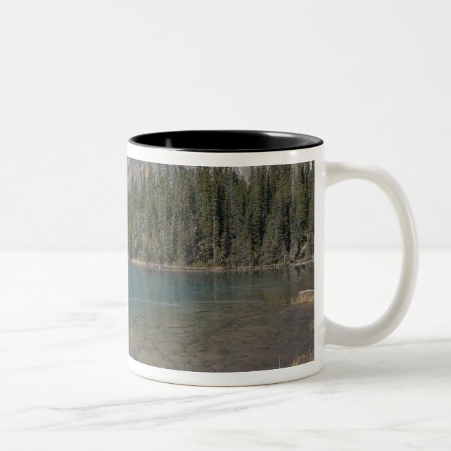 Canada, Alberta, Jasper National Park: JASPER, Two-Tone Coffee Mug (Right)