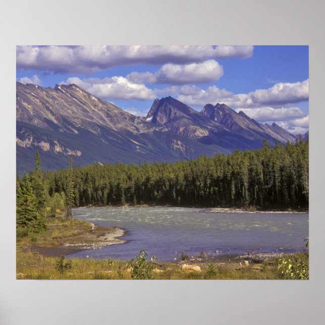 Canada, Alberta, Jasper National Park. Large Poster (Front)