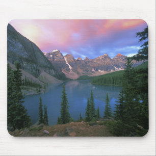 Canada, Alberta, Lake Moraine at Dawn, Banff Mouse Pad