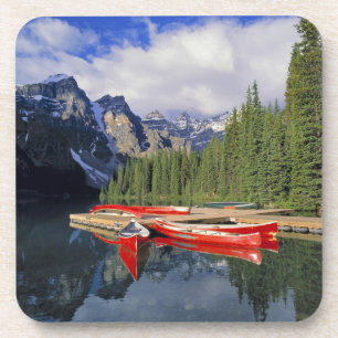 Canada, Alberta, Moraine Lake. The glassy Coaster