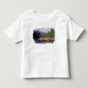 Canada, Alberta, Moraine Lake. The glassy Toddler T-shirt