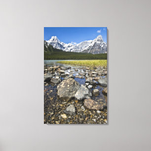 Canada, Alberta, Rocky Mountains, Banff National Canvas Print