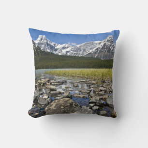 Canada, Alberta, Rocky Mountains, Banff National Throw Pillow
