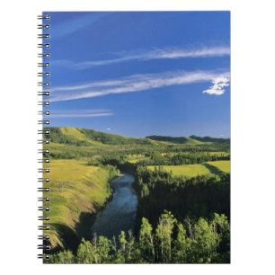 Canada, Alberta, The Highwood River Along the Notebook