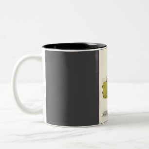 Canada All National Parks Location On A Map Two-Tone Coffee Mug