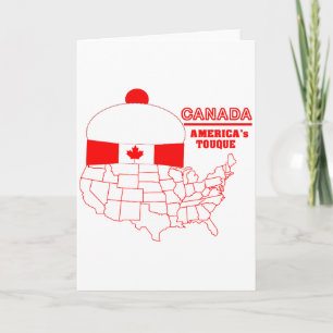 Canada  America's Cool Tuque Holiday Card