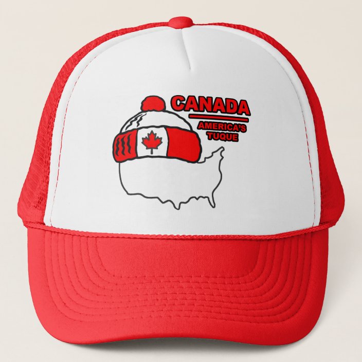 Canada America S Tuque Trucker Hat Zazzle Ca