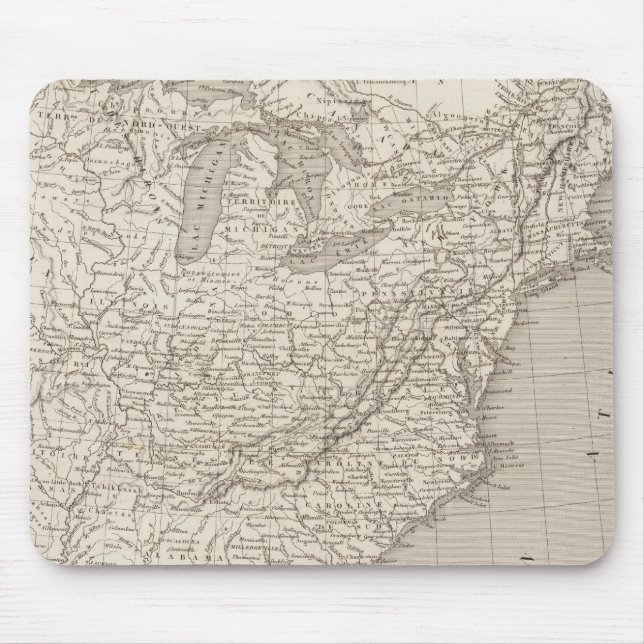 Canada and the United States Mouse Pad (Front)