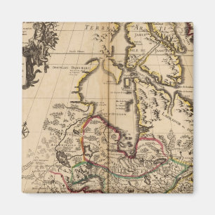 Canada and United States Magnet