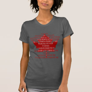 Canada Anthem Tank Top Souvenir Canada Shirt