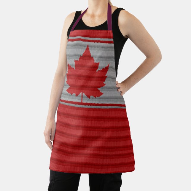 Canada Aprons Personalized Canada Souvenir Apron (Insitu)