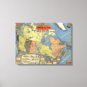 Canada At War Canvas Print