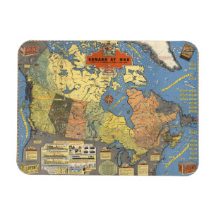 Canada At War Magnet