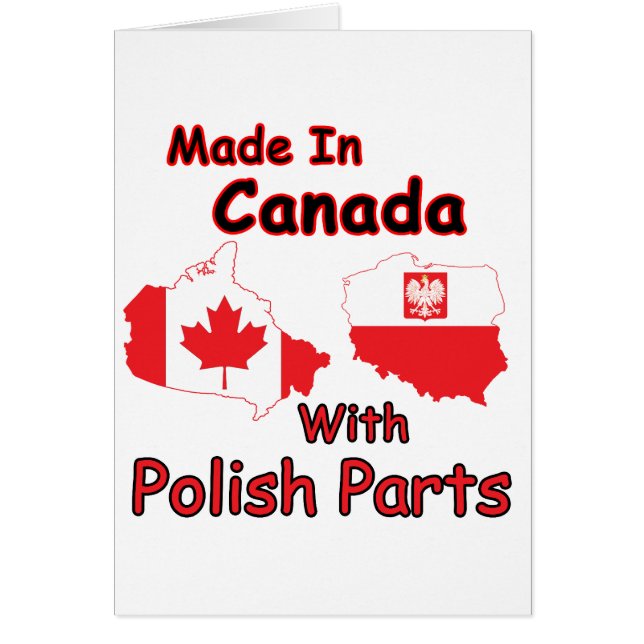 Canada avec pièces polonaises (Devant)