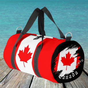 Canada Bag, Toronto, travel, Canadian Flag Duffle Bag