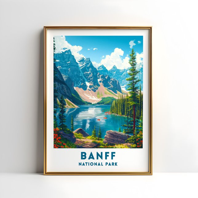 Canada Banff National Park Poster (Creator Uploaded)