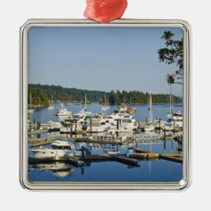 Canada, BC, Gulf Islands, Salt Spring Island, Metal Ornament