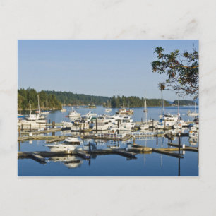 Canada, BC, Gulf Islands, Salt Spring Island, Postcard
