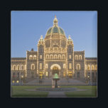 Canada, BC, Victoria, BC Legislature Building at Magnet<br><div class="desc">COPYRIGHT Rob Tilley / DanitaDelimont.com | CN02 RTI0063.jpg | Canada,  BC,  Victoria,  BC Legislature Building at Dusk</div>