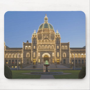 Canada, BC, Victoria, BC Legislature Building at Mouse Pad