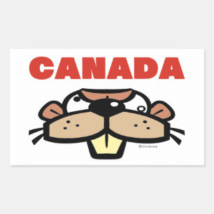 Canada Beaver Sticker