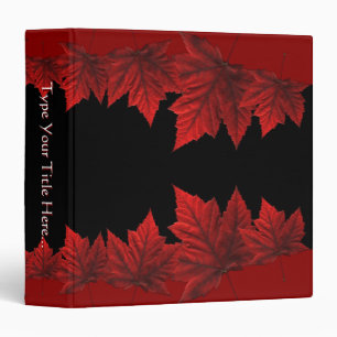 Canada Binder Custom Canada Souvenir Binder Album