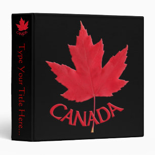 Canada Binder Custom Canada Souvenir Binder Album