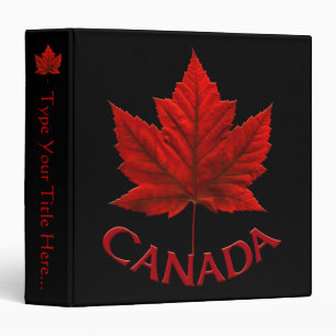Canada Binder Custom Canada Souvenir Binder Album