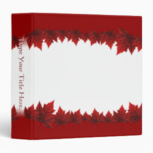 Canada Binder Custom Canada Souvenir Binder Album