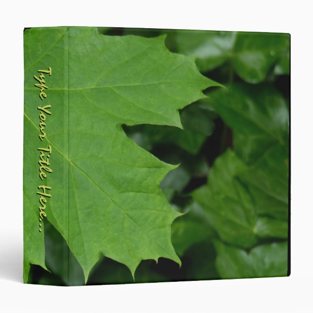 Canada Binder Custom Canada Souvenir Binder Album (Front/Spine)