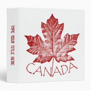 Canada Binder Custom Canada Souvenir Photo Album