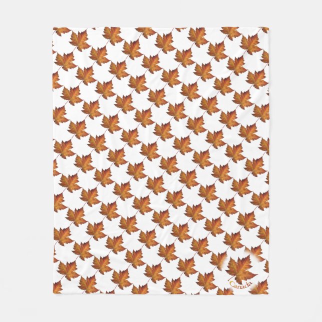 Canada Blanket Canada Maple Leaf Souvenir Blanket (Front)