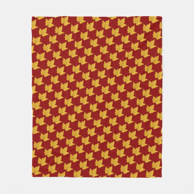 Canada Blanket Canada Maple Leaf Souvenir Blanket (Front)