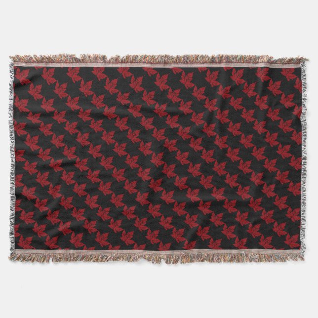 Canada Blanket Canada Maple Leaf Souvenir Throw (Front)