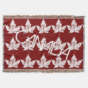 Canada Blanket Cool Canada Souvenir Throw Blanket