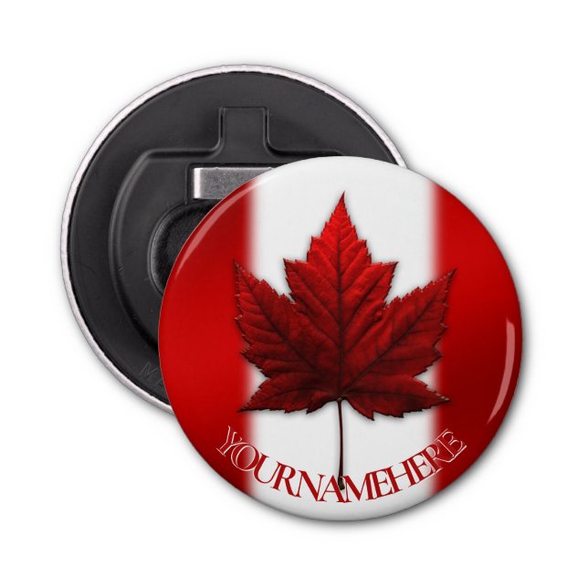 Canada Bottle Opener Canada Maple Leaf Souvenirs (Front)