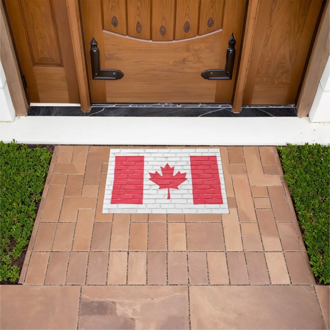 CANADA BRICK FLAG DOORMAT (Outdoor)
