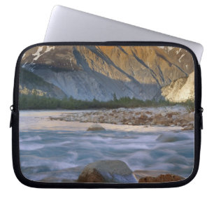 Canada, British Columbia, Alsek River Valley. Laptop Sleeve