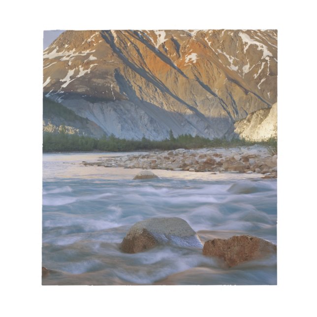 Canada, British Columbia, Alsek River Valley. Notepad (Front)